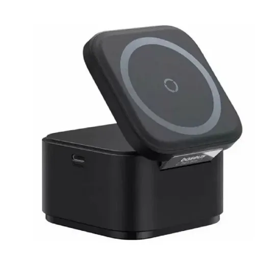 Беспроводное зарядное устройство BASEUS MagPro, USB-C, USB-C, 25Вт, 1A, черный
