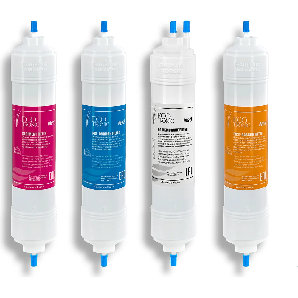Комплект фильтров ECOTRONIC 7252 ETK7252