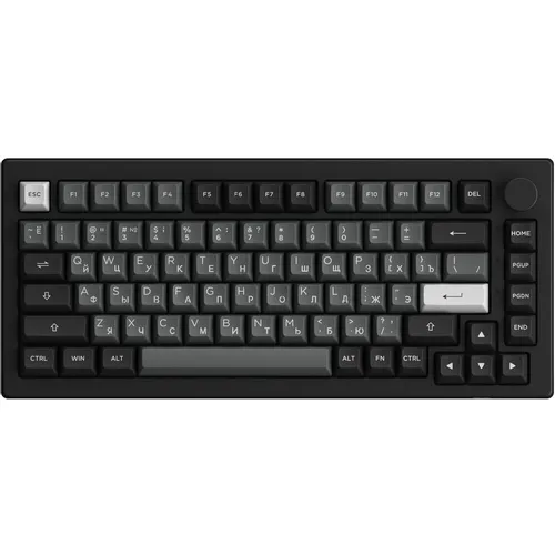 Клавиатура AKKO 5075S, проводная, USB, механическая, черный