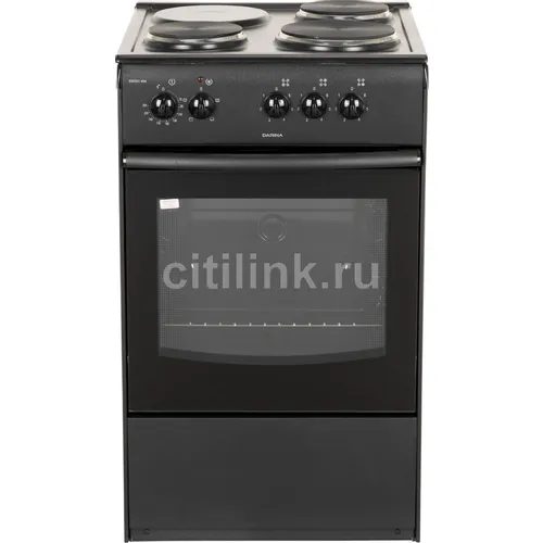 Электрическая плита Darina S EM 331 404 At, эмаль, электрическая, без крышки, антрацит/черный