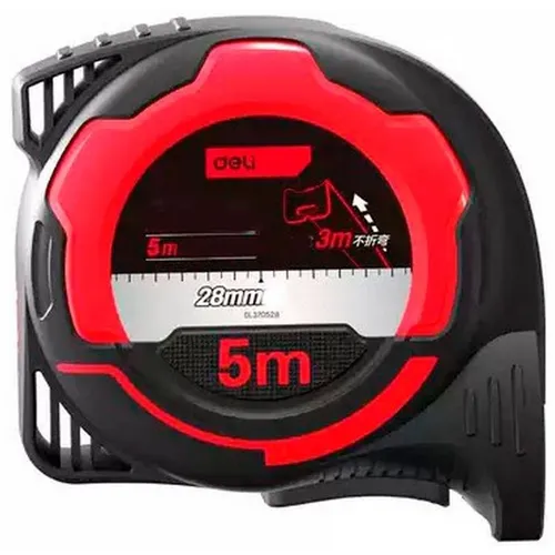 Рулетка строительная Deli DL370528, 5м x28мм