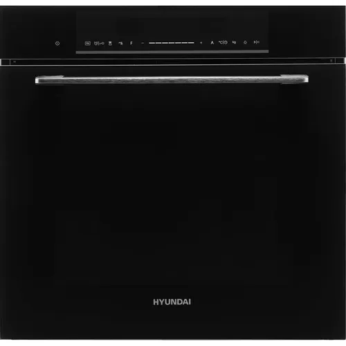 Духовой шкаф электрический Hyundai HMEO 6780 BG, 72л, дверца с 4 стеклами, черное стекло/черный