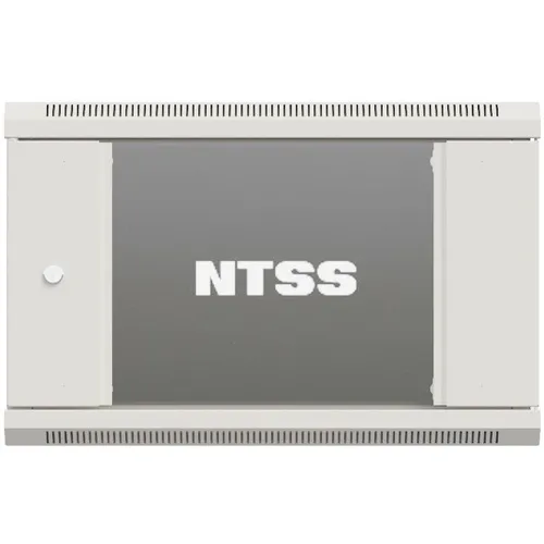 Шкаф коммутационный NTSS Премиум NTSS-W15U6060GS настенный, стеклянная передняя дверь, 15U, 600x600 мм