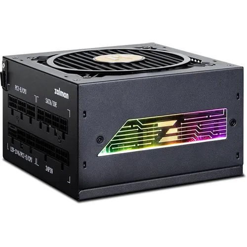 Блок питания Zalman ZM850-TMX2 VIEW Gen.5, 850Вт, 80 PLUS GOLD, 120мм, черный, retail