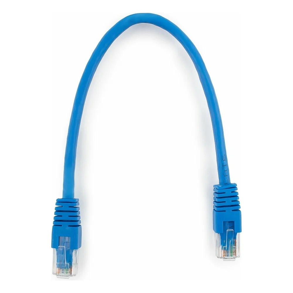 Литой многожильный патч-корд Cablexpert UTP PP6U-0.25M/B