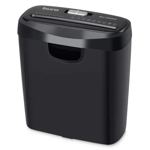 Уничтожитель бумаг Buro Home BU-S606S, P-2, 5 мм, 6 лист. одновременно, 11л