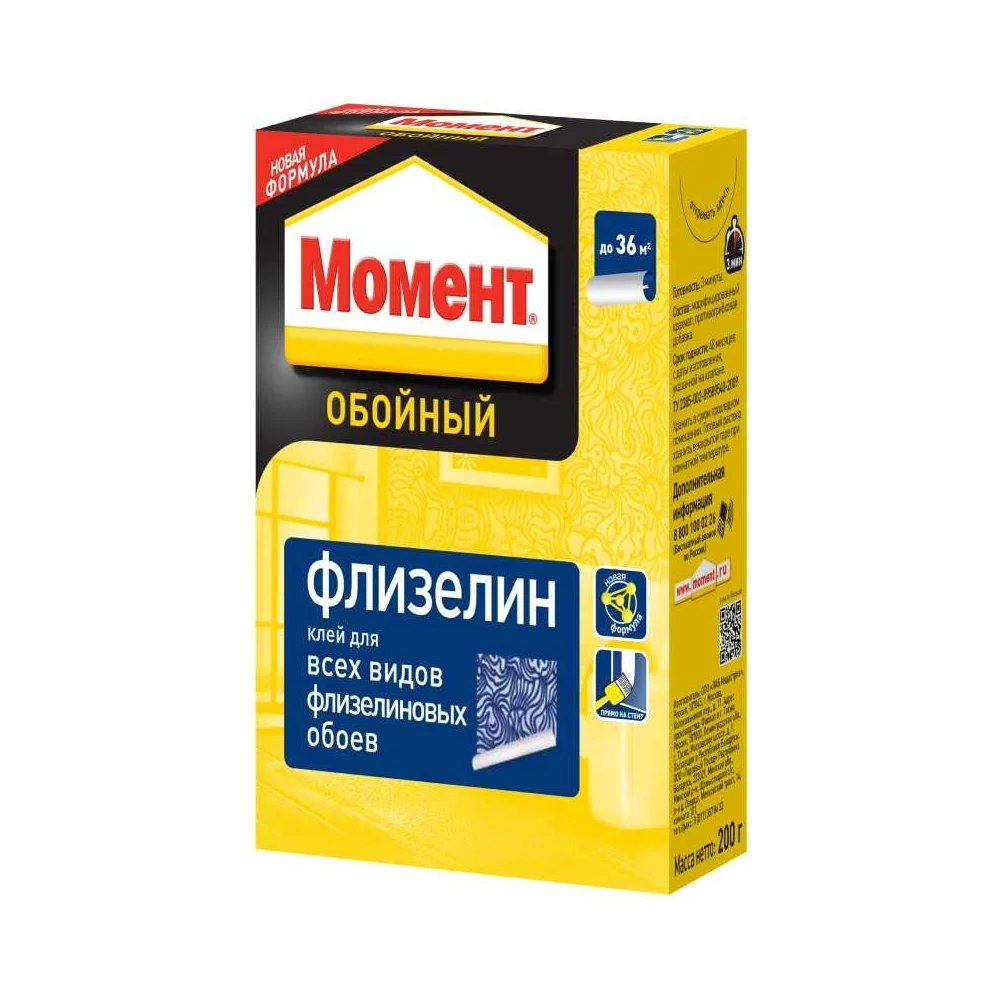 Обойный клей МОМЕНТ Флизелин 3000293