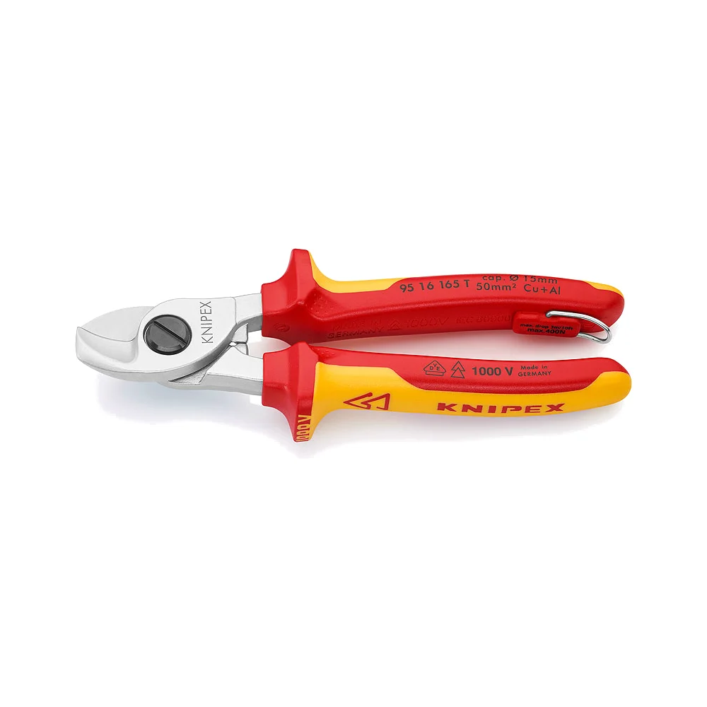 Ножницы для резки кабелей Knipex KN-9516165TBK