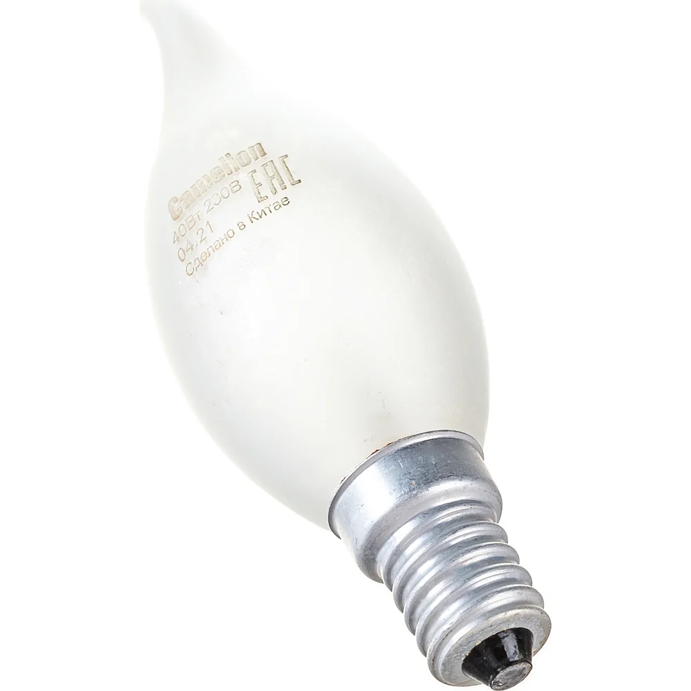Лампа накаливания Camelion 40/CW/FR/E14 MIC 11278