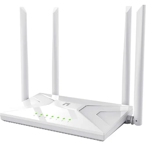 Wi-Fi роутер Netis NC21, Wi-Fi 5, AC1200, 2.4/5ГГц, 3 LAN, 1 WAN/LAN, белый