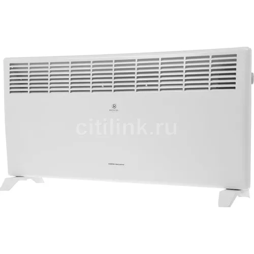 Конвектор Royal Clima Ribera Meccanico REC-R2000M, 2000Вт, с терморегулятором, белый