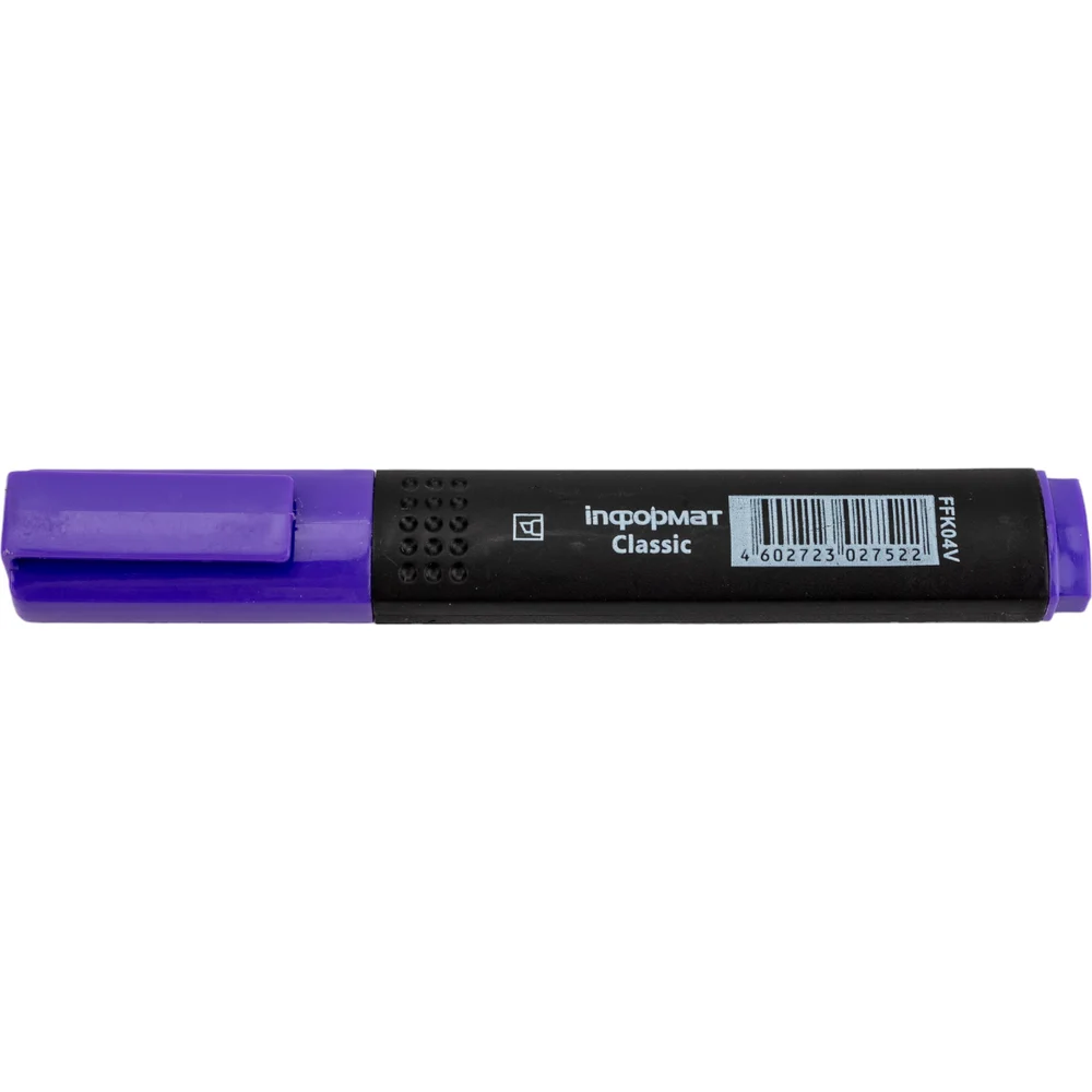 Скошенный текстовый маркер INFORMAT CLASSIC FFK04V