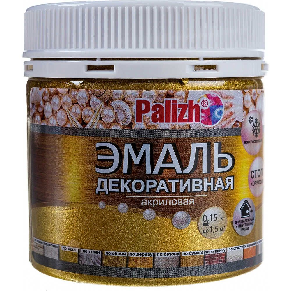 Акриловая декоративная эмаль Palizh №96 11605630