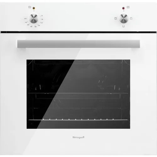Духовой шкаф электрический WEISSGAUFF EOM 180 W, 50л, дверца с 2 стеклами, белый