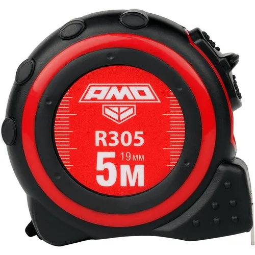Рулетка строительная AMO R305, 5м x19мм [851513]