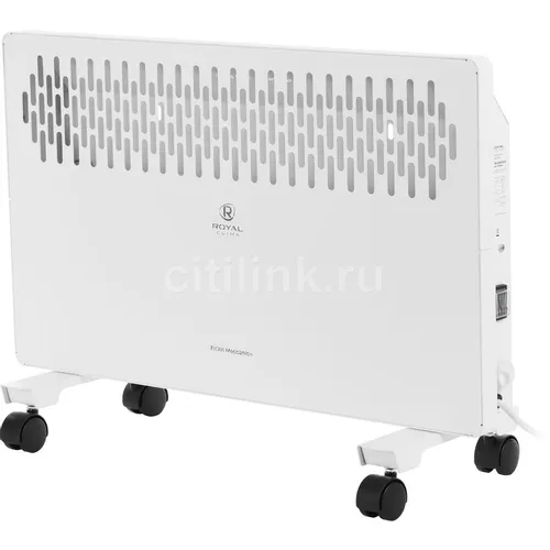Конвектор Royal Clima Fiori Meccanico REC-FR1500M, 1500Вт, с терморегулятором, белый