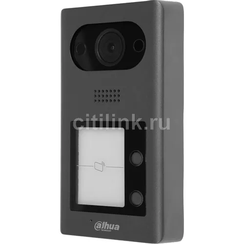 Видеопанель Dahua DHI-VTO3211D-P2, цветная, накладная, черный