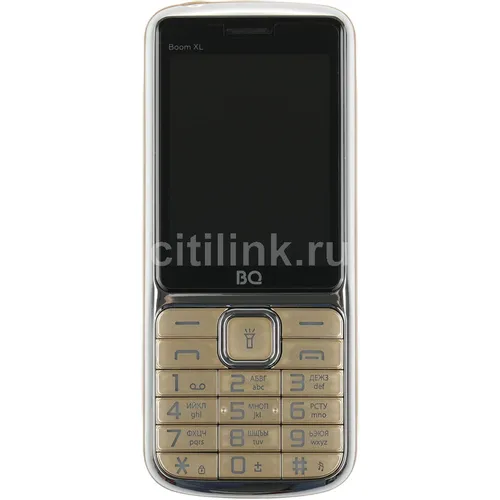 Сотовый телефон BQ Boom XL 2810, золотистый