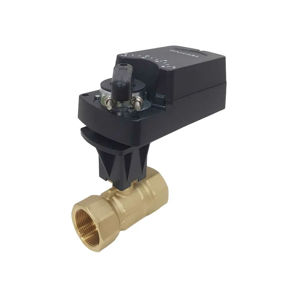 Двухходовой шаровой кран TECHNO HK240-08DF/24V 612401