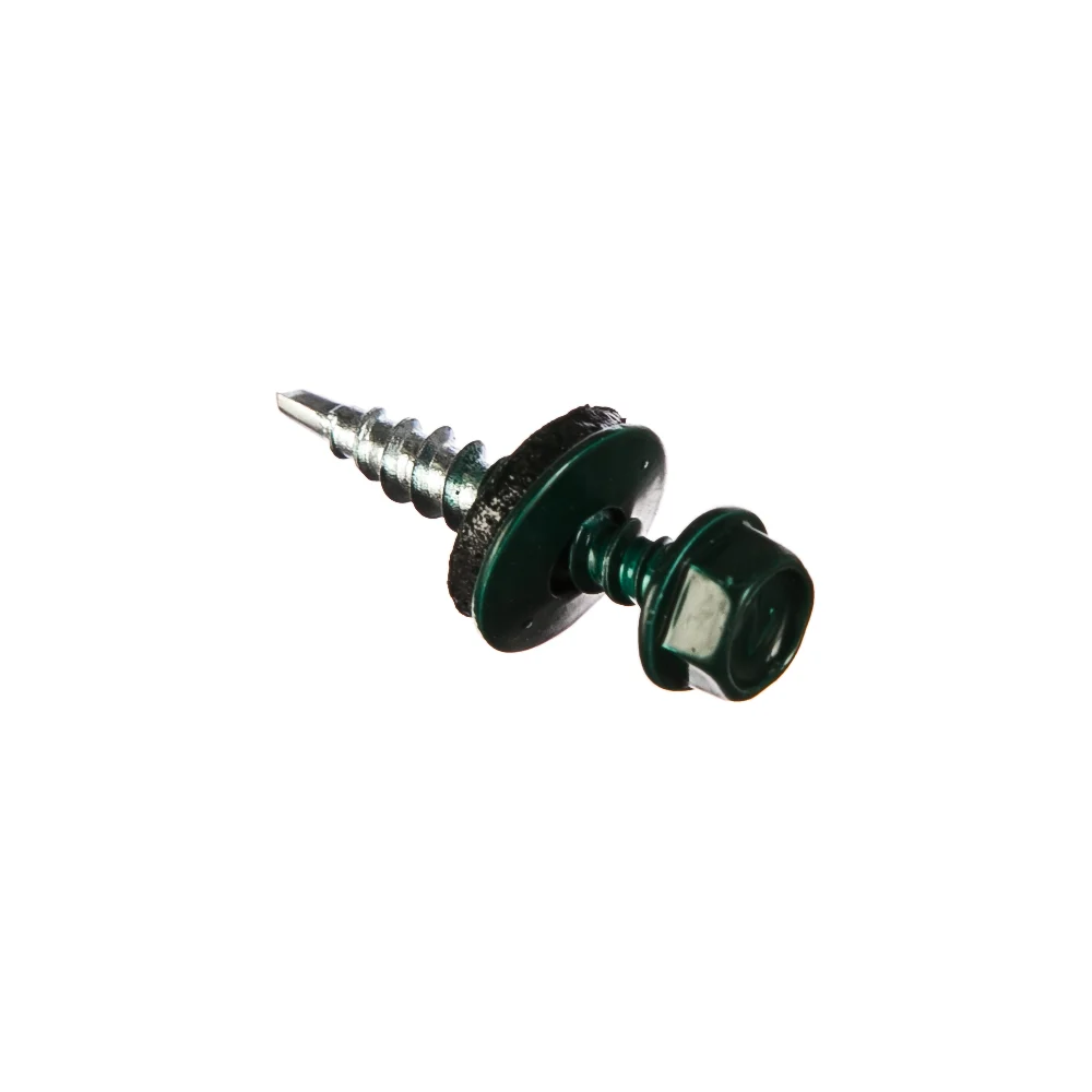 Саморез Tech-Krep 4,8х28 RAL6005 тёмно-зеленый 60 шт. 124632