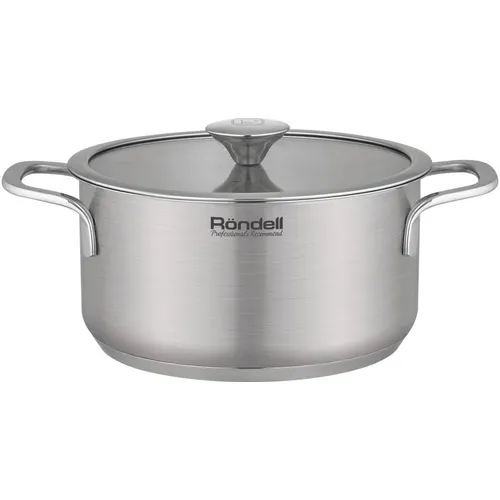 Кастрюля 4.8л Rondell Modern RDS-1748, нержавеющая сталь, с крышкой