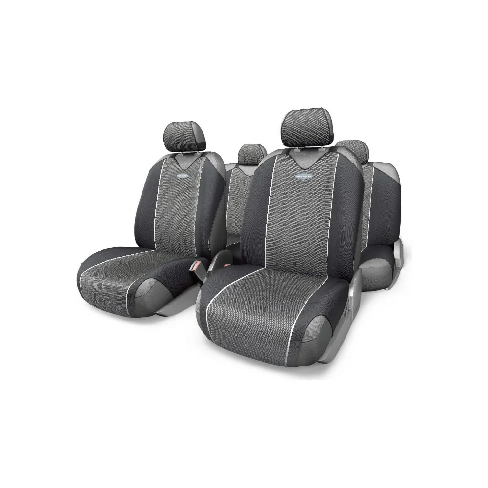 Чехол AUTOPROFI CARBON CRB-802 GY