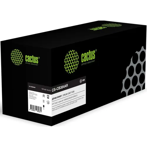 Блок фотобарабана Cactus CS-CB384AR CB384A черный ч/б:35000стр. для CLJ CM6030/6040/CP6015
