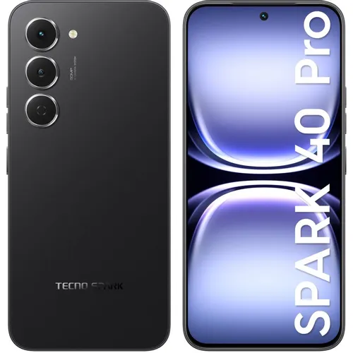 6.78" Смартфон TECNO Spark 40 Pro 8/128Gb, NFC, AMOLED, 144Гц, 5200мAч, черный