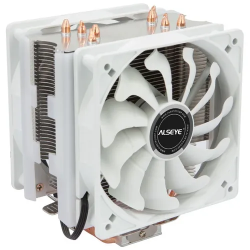 Устройство охлаждения (кулер) ALSEYE S120D-W, 4-pin, 120мм, белый, retail