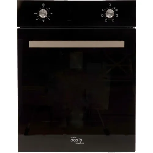 Духовой шкаф электрический OASIS D-45SD6, 52л, дверца с 2 стеклами, черное стекло