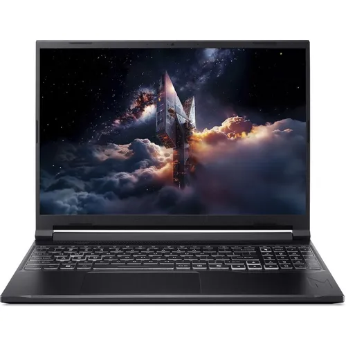 Ноутбук игровой Acer Nitro V 16S ANV16S-41-R4WA, 16", IPS, AMD Ryzen 7 260 3.8ГГц, 8-ядерный, 16ГБ DDR5, 1ТБ SSD, NVIDIA GeForce RTX 5060 для ноутбуков - 8 ГБ, без операционной системы, черный [nh.u03cd.004]