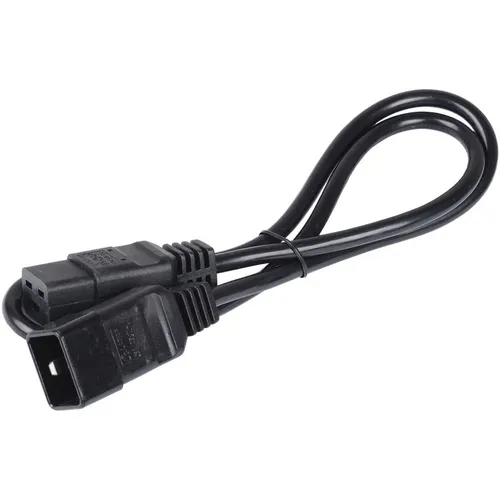 Шнур питания ITK (PC-C19C20-1M) C19-C20 проводник.:3x1.5мм2 1м 230В 16А черный