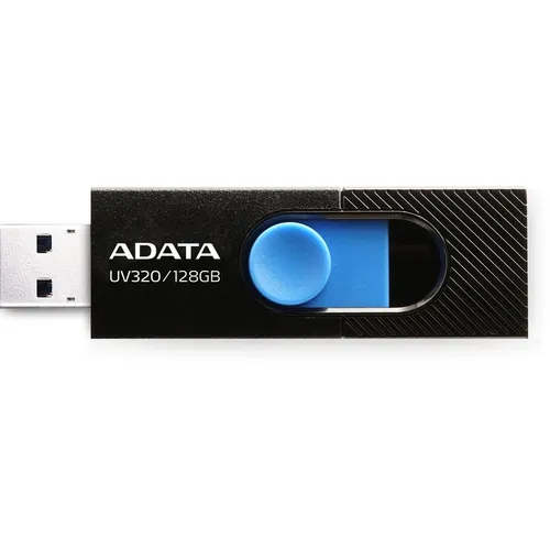 Флешка USB A-Data UV320 128ГБ, USB3.2, черный [auv320-128g-rbkbl]