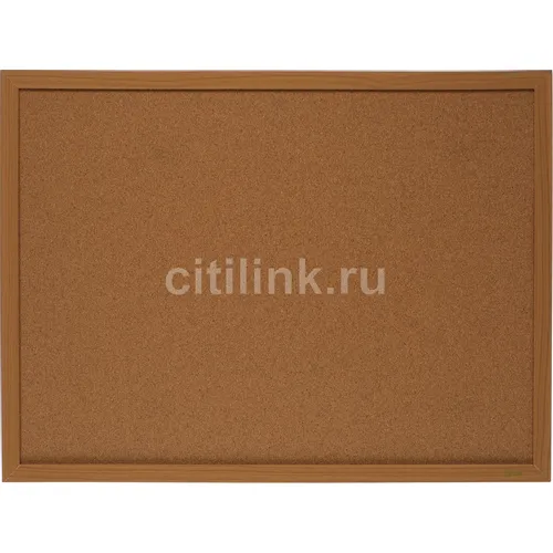 Доска пробковая Cactus CS-CWBD-45X60 коричневый 45x60см