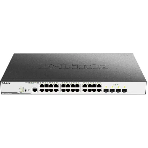 Коммутатор D-Link DGS-3000-28XMP/B1A, управляемый