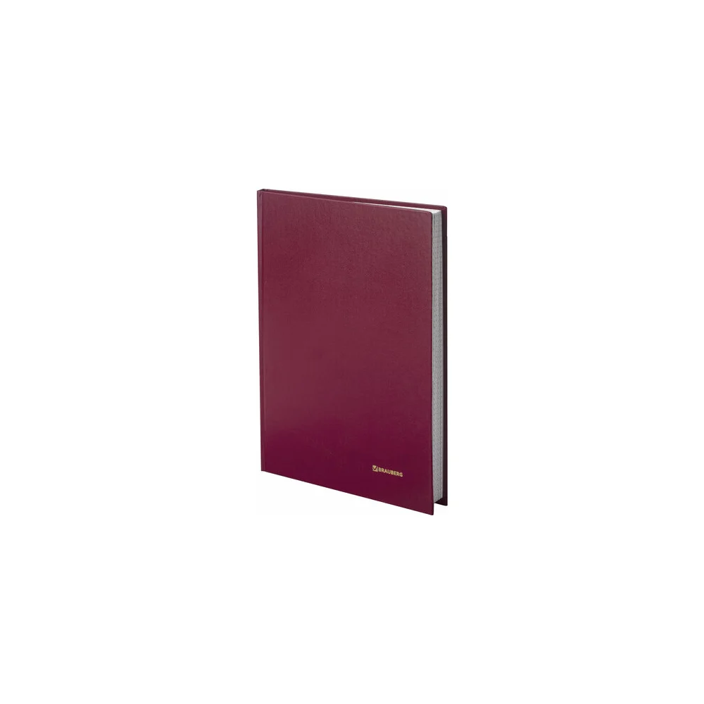 Твердая книга учета BRAUBERG 130224