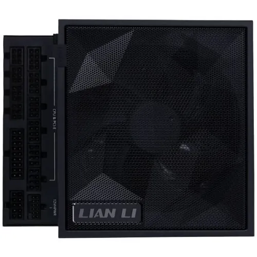 Блок питания Lian Li EDGE1200 +HUB Gen.5, 1200Вт, 80 PLUS GOLD, 120мм, черный, retail [g9p.eg1200g.bh00.ru]