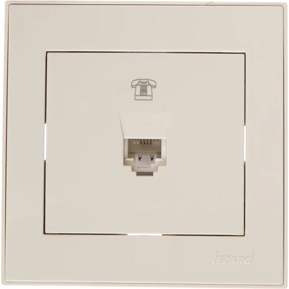 Телефонная розетка Lezard RAIN 703-0202-137