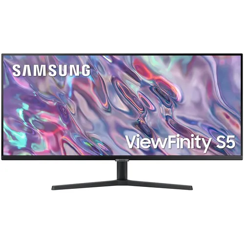 34" Монитор Samsung ViewFinity S5 LS34C500GAUXEN, 3440x1440, VA, 100Гц, 2хHDMI, 1хDP, черный