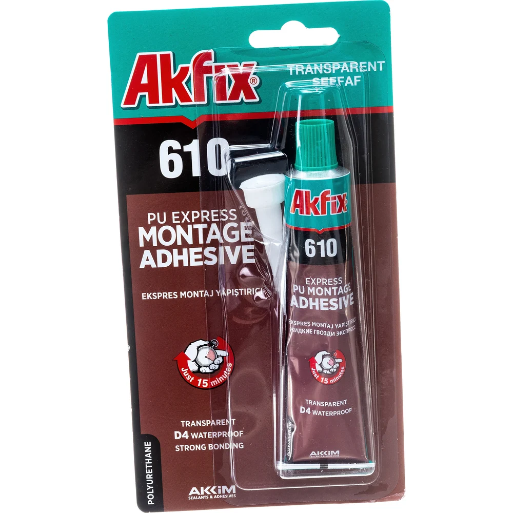 Полиуретановый экспресс клей Akfix 610 GA305