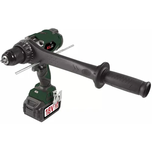 Ударный шуруповерт KLPRO KLDM18BHX-20, 2Ач, с двумя аккумуляторами [13985]