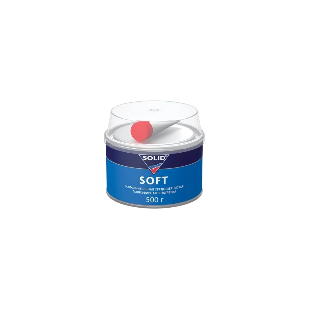 Наполнительная среднезернистая шпатлевка SOLID SOFT 312.0500