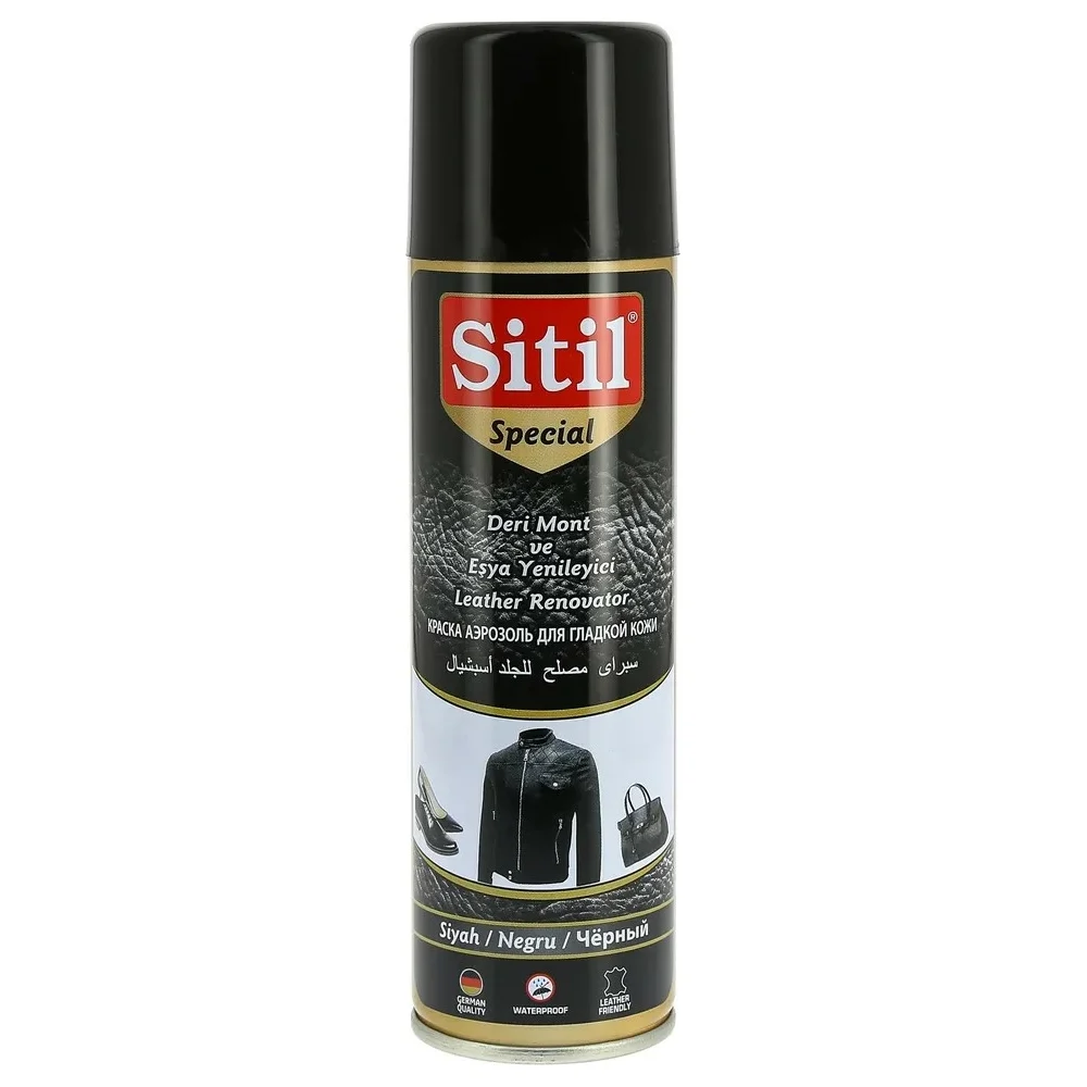 Восстановитель цвета для гладкой кожи Sitil Leather Renovator Spr. 167.01 SSMB