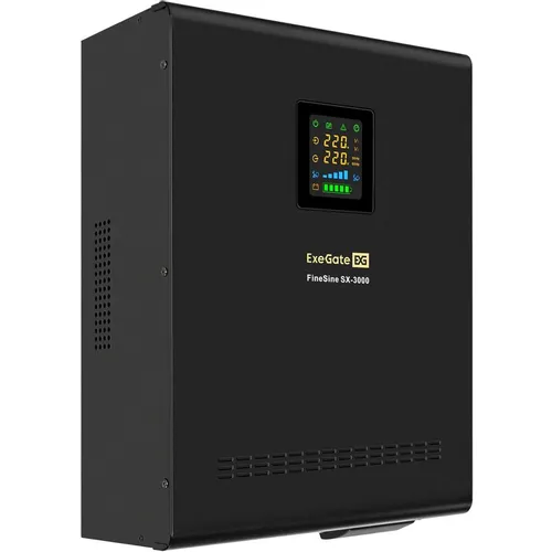 ИБП EXEGATE FineSine SX-3000.LCD.AVR.2SH.T, 3000ВA [ex296003rus]