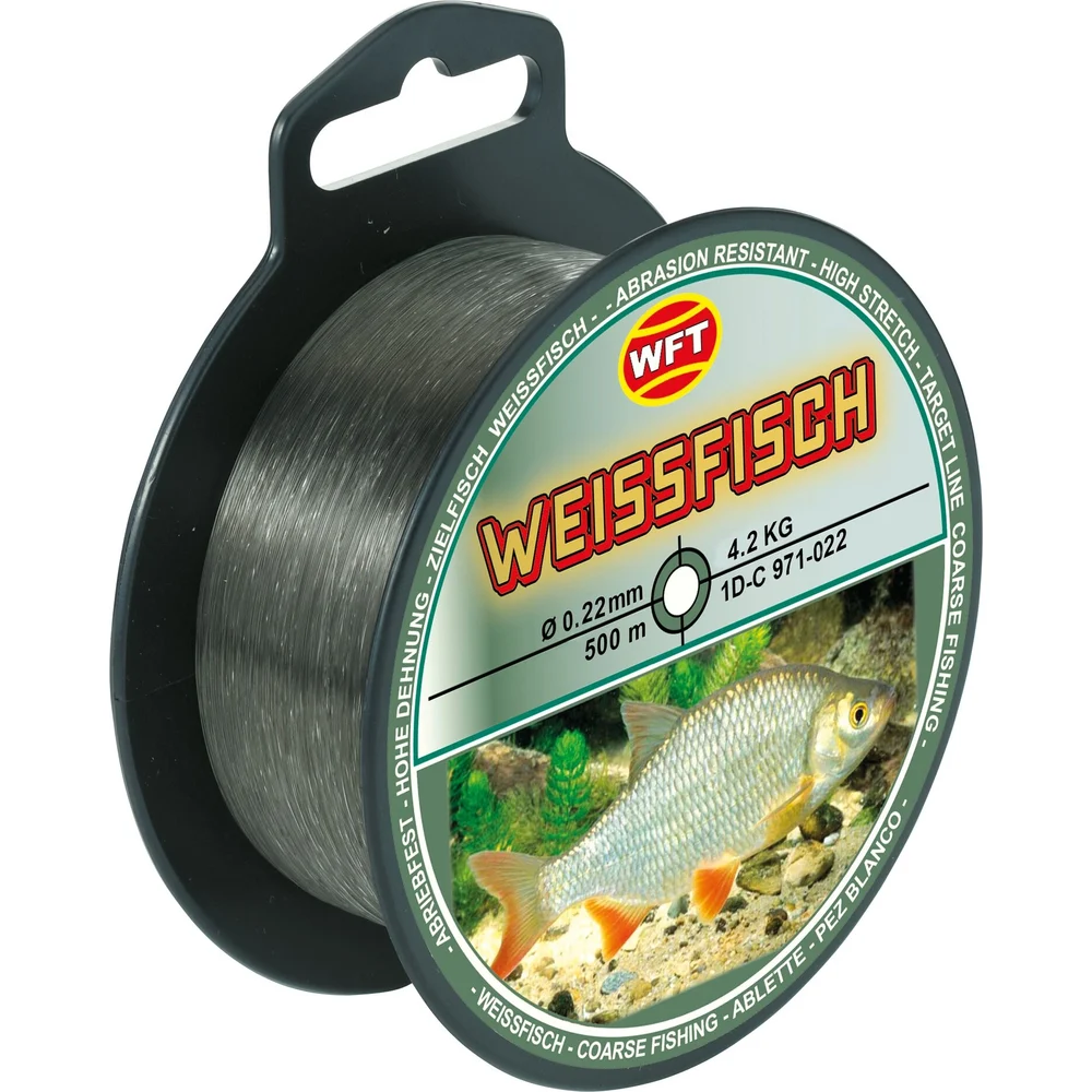 Монофильная леска WFT Zielfisch WEISSFISCH МИРНАЯ РЫБА 1D-C-971-022