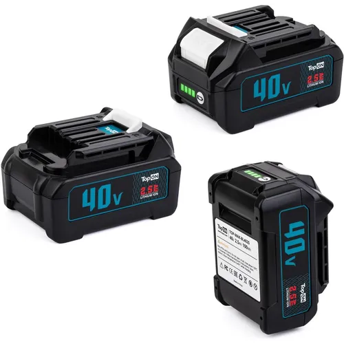 Батарея аккумуляторная для Makita TopON TOP-MAK-BL4025, 40В, 2.5Ач, Li-Ion [103146]