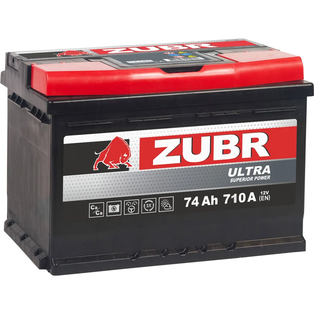 Низкий аккумулятор ZUBR Ultra ZU741