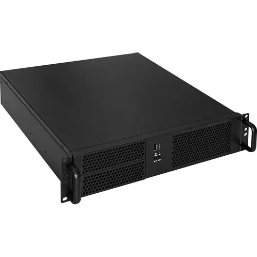Корпус для сервера монтируемый в стойку EXEGATE Pro 390-04, 2U, черный [ex264269rus]