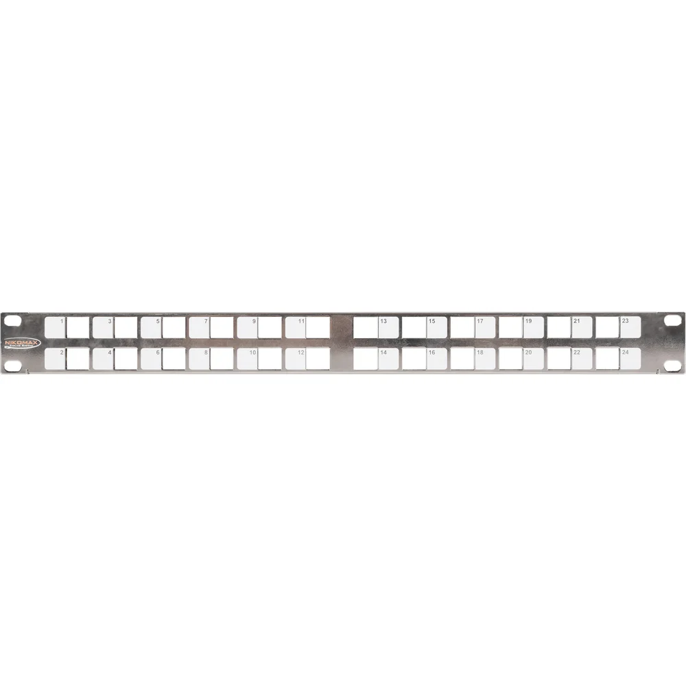 Коммутационная коммутационная панель NIKOMAX NMC-RP24-BLANK-AN-1U-MT
