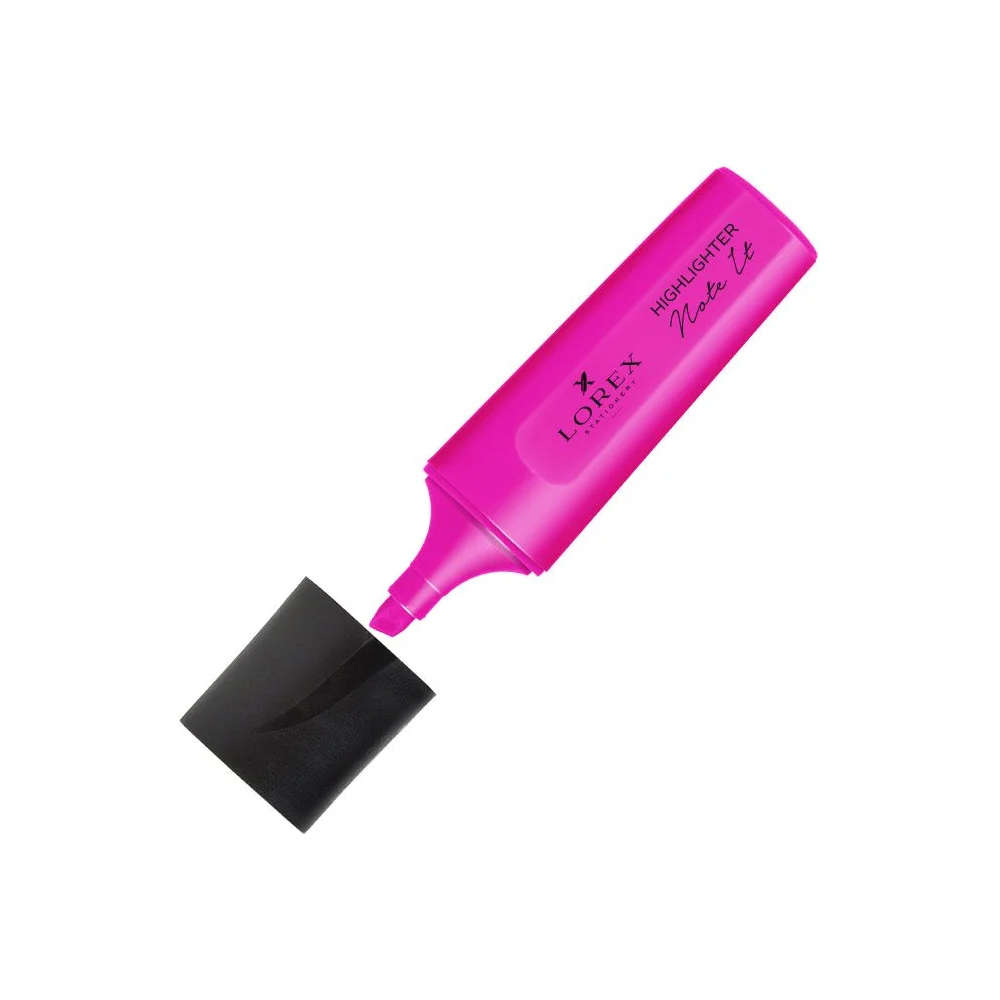 Скошенный текстовый маркер LOREX NOTE IT LXTMNI-P